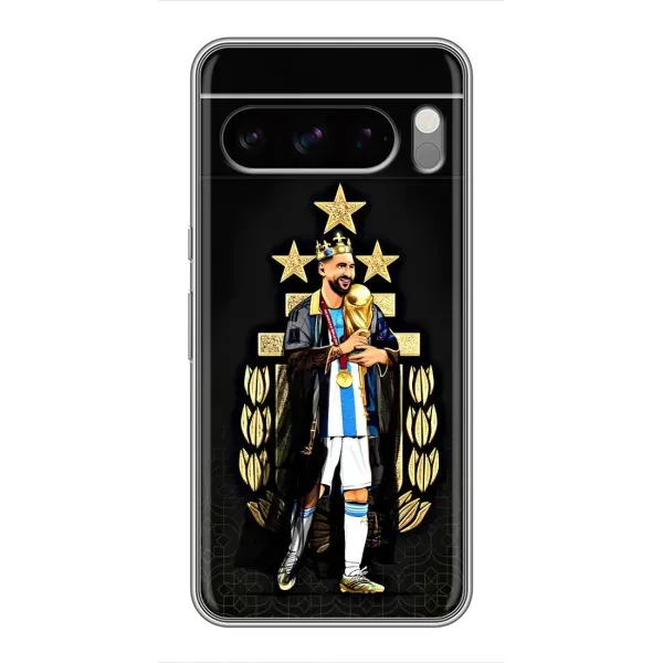 Чехол с принтом «Месси Король» для Google Pixel 8 Pro Чехол с принтом «Месси Король» для Google Pixel 8 Pro
