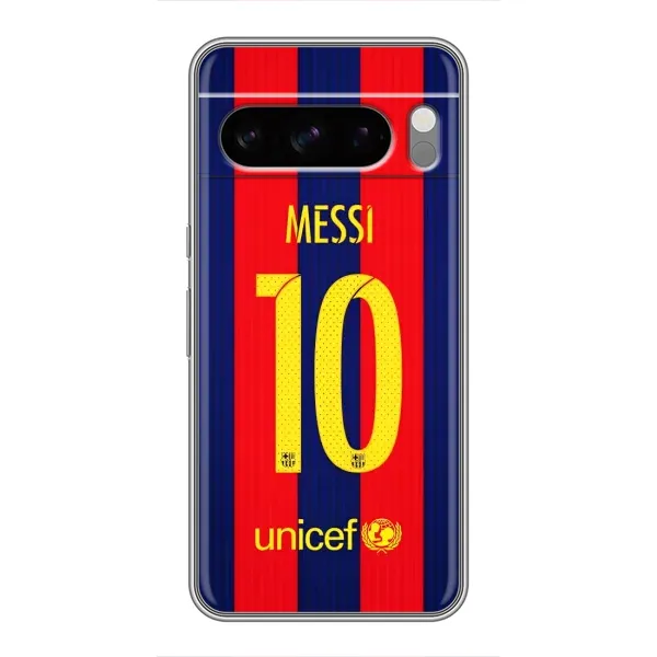 Чохол з принтом «Messi Barca 10» для Google Pixel 8 Pro
