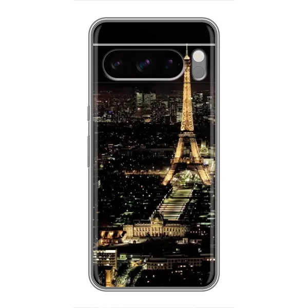 Чехол с принтом «Ночной Париж» для Google Pixel 8 Pro Чехол с принтом «Ночной Париж» для Google Pixel 8 Pro