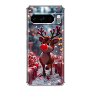 Чохол з принтом «Олень серед подарунків» для Google Pixel 8 Pro