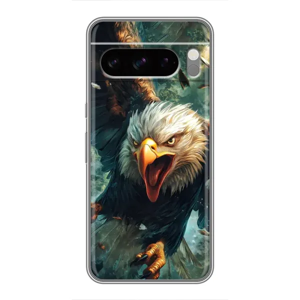 Чохол з принтом «Орел у польоті» для Google Pixel 8 Pro