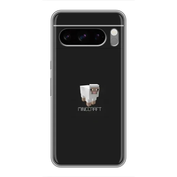 Чохол з принтом «Овечка Майнкрафт» для Google Pixel 8 Pro