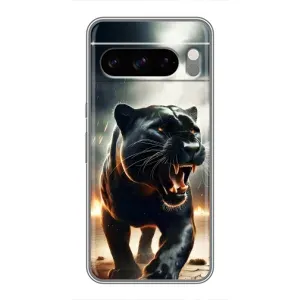 Чохол з принтом «Чорна пантера» для Google Pixel 8 Pro