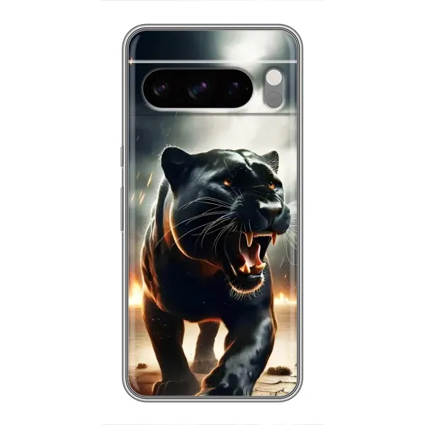 Чохол з принтом «Чорна пантера» для Google Pixel 8 Pro