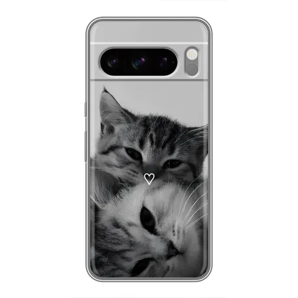 Чохол з принтом «Пара котів» для Google Pixel 8 Pro Чохол з принтом «Пара котів» для Google Pixel 8 Pro