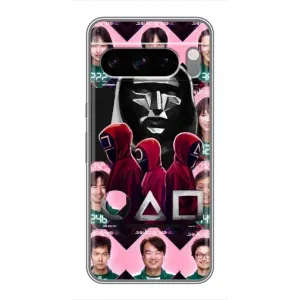 Чохол з принтом «Учасники Гра кальмара» для Google Pixel 8 Pro