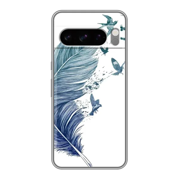 Чохол з принтом «Перо» для Google Pixel 8 Pro