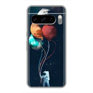 Космічні Чохли для Гугл Пiксель 8 Про (VPrint) (Планети кульки)