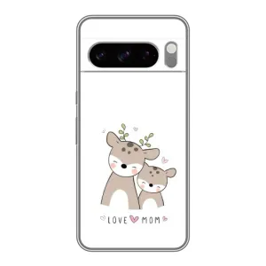 Чохли для мами на Google Pixel 8 Pro (Оленята мама і малюк)