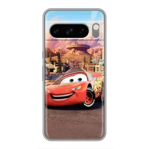 Силиконовый чехол Маквин для Google Pixel 8 Pro (Радиаторный Спрингс Маквин)