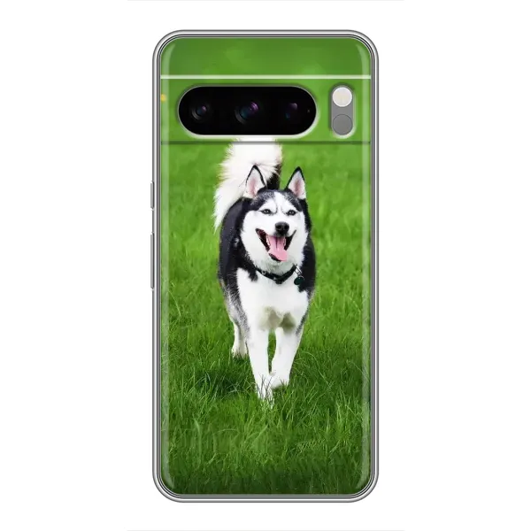 Чехол с принтом «Радостный Хаски» для Google Pixel 8 Pro Чехол с принтом «Радостный Хаски» для Google Pixel 8 Pro