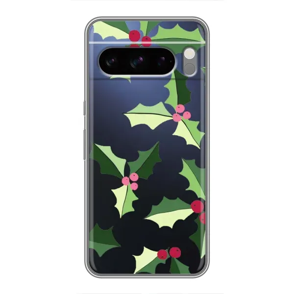 Чехол с принтом «Рождественский фон» для Google Pixel 8 Pro