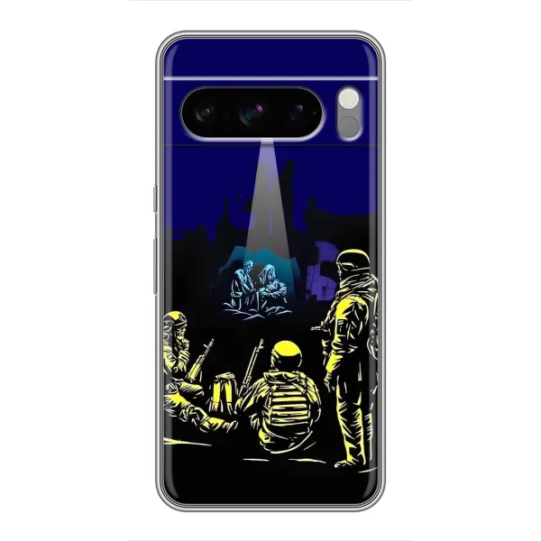 Чехол с принтом «Рождество в Украине» для Google Pixel 8 Pro