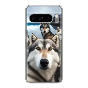 Чохол з Хаскі Google Pixel 8 Pro - (AlphaPrint) (Селфі Хаскі)