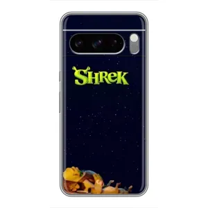 Чохол з принтом «Відпочиваючий Шрек» для Google Pixel 8 Pro
