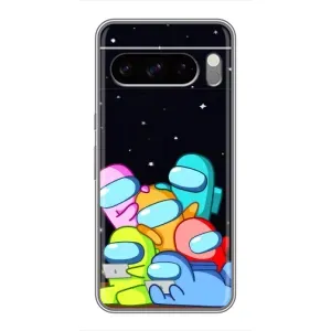 Чохли Амонг Ас для Google Pixel 8 Pro (AlphaPrint) (Скіни в космосі)