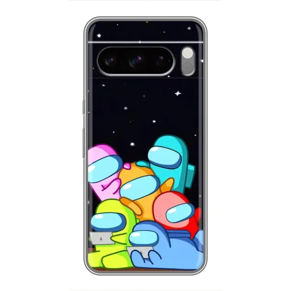 Чохол з принтом «Скіни в космосі» для Google Pixel 8 Pro