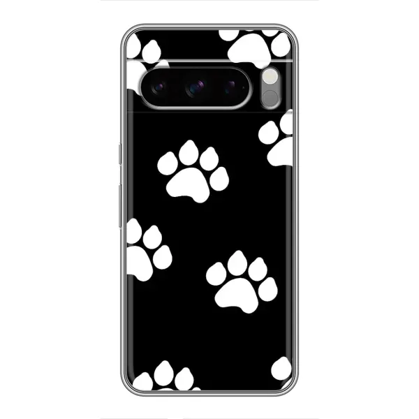Чехол с принтом «Следы собаки» для Google Pixel 8 Pro