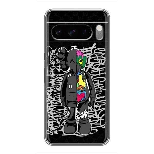 Чохол з принтом «Стиль Bearbrick» для Google Pixel 8 Pro