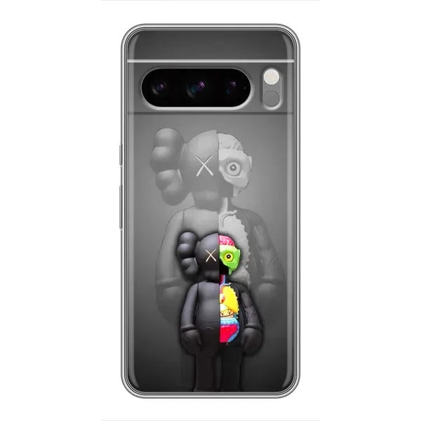 Чохол з принтом «Тіло Bearbrick» для Google Pixel 8 Pro