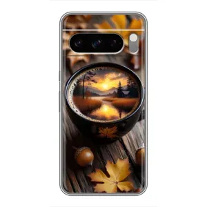 Чохол з принтом «Темна кава» для Google Pixel 8 Pro
