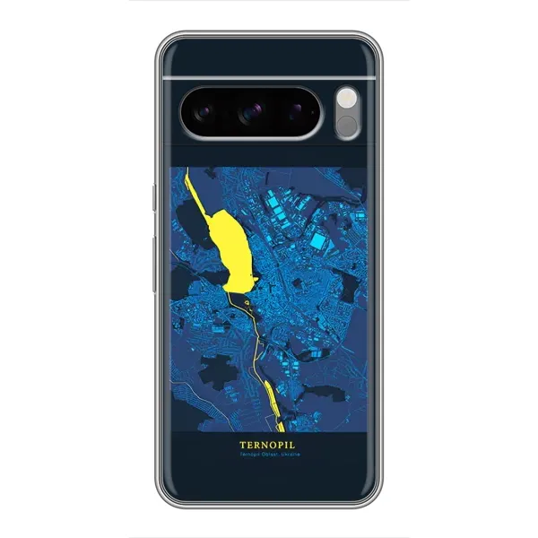 Чехол с принтом «Тернополь» для Google Pixel 8 Pro