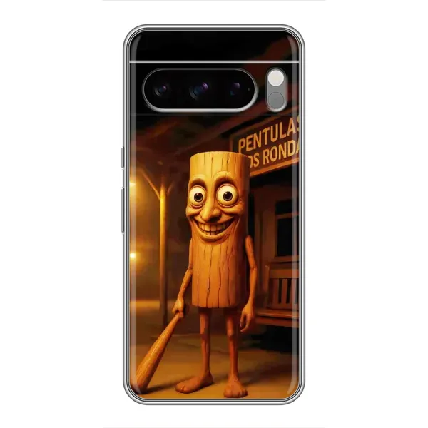 Чехол с принтом «Тунг тунг сахур» для Google Pixel 8 Pro Чехол с принтом «Тунг тунг сахур» для Google Pixel 8 Pro