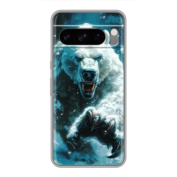 Чохол з принтом «Полярний ведмідь» для Google Pixel 8 Pro