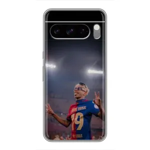 Чехол с футболистом Ламин Ямаль Google Pixel 8 Pro (Ямаль на стадионе)