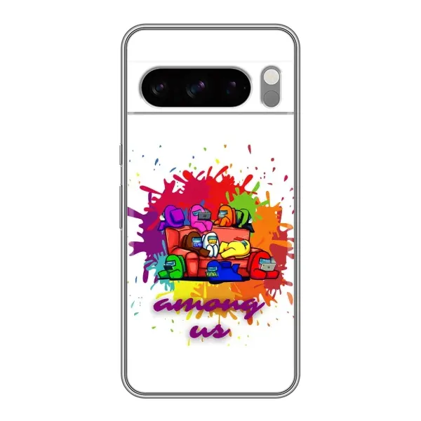 Чохол з принтом «Яскравий АмонгАс» для Google Pixel 8 Pro