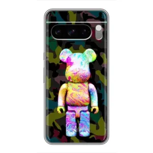 Чохли для Google Pixel 8 Pro - Bearbrick Louis Vuitton (PREMIUMPrint) (Яскравий Bearbrick)