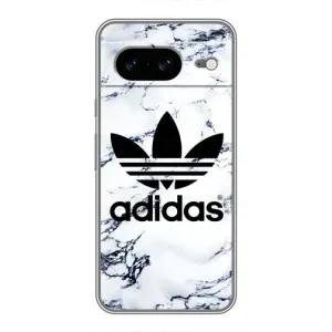 Чохли Адидас для Google Pixel 8 (AlphaPrint) (Адідас на мраморі)