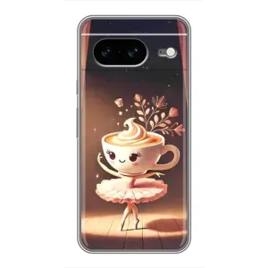 Чохол з мемом Тралалело тралала на Google Pixel 8 (Балерина капучина)