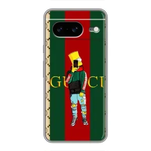 Бренднові Чохли для Google Pixel 8 - (PREMIUMPrint) (Барт ГУЧЧІ)
