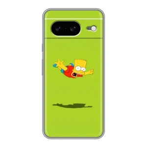 Чехол с Симпсонами для Google Pixel 8 (VPrint)
