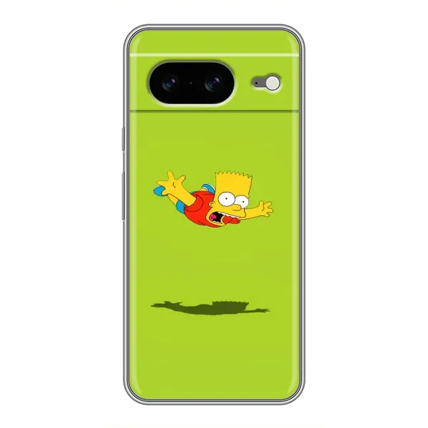 Чохол з принтом «Барт Сімпсон» для Google Pixel 8