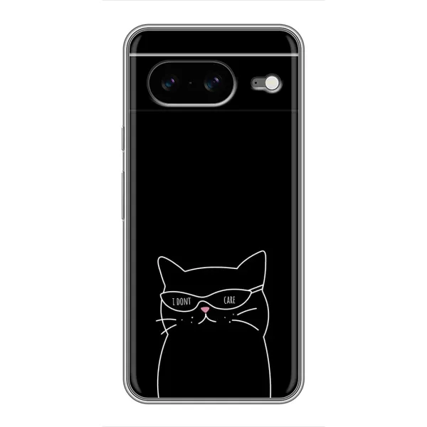 Чохол з принтом «Байдужий кіт» для Google Pixel 8 Чохол з принтом «Байдужий кіт» для Google Pixel 8