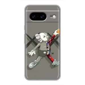 Чохли для Google Pixel 8 - Bearbrick Louis Vuitton (PREMIUMPrint) (Беарбрік Джордан)