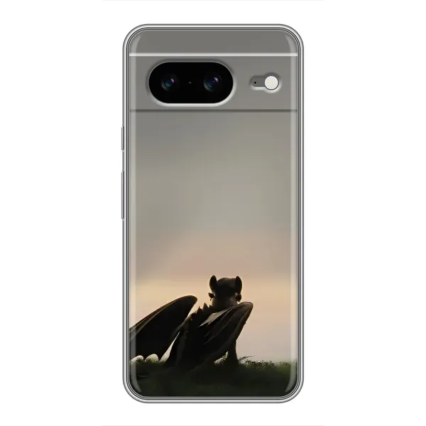 Чохол з принтом «Беззубик» для Google Pixel 8
