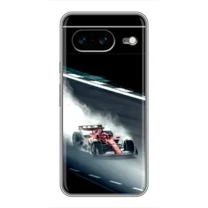 Чехол с принтом «Болид гоночный» для Google Pixel 8