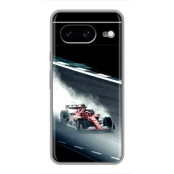Чехол с принтом «Болид гоночный» для Google Pixel 8