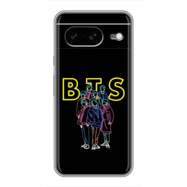 Чехол с принтом «BTS стайл» для Google Pixel 8 Чехол с принтом «BTS стайл» для Google Pixel 8