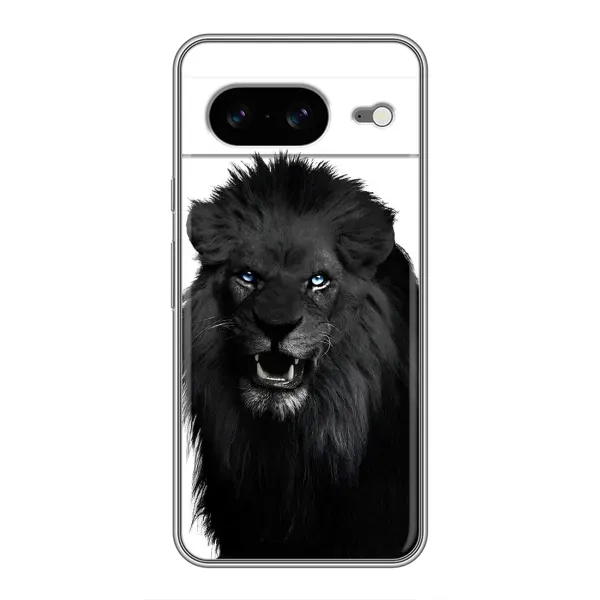 Чохол з принтом «Чорний ЛЕВ» для Google Pixel 8