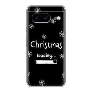 Різдвяні, Святкові Чохли для Google Pixel 8 Ґуґл Піксель 8 (Christmas loading)