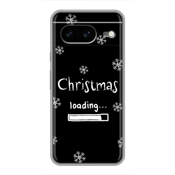 Чохол з принтом «Christmas loading» для Google Pixel 8 Чохол з принтом «Christmas loading» для Google Pixel 8