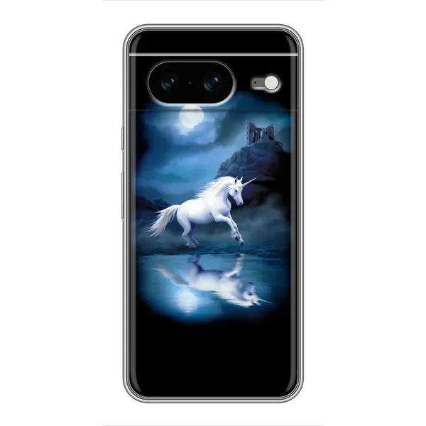 Чехол с принтом «Единорог» для Google Pixel 8