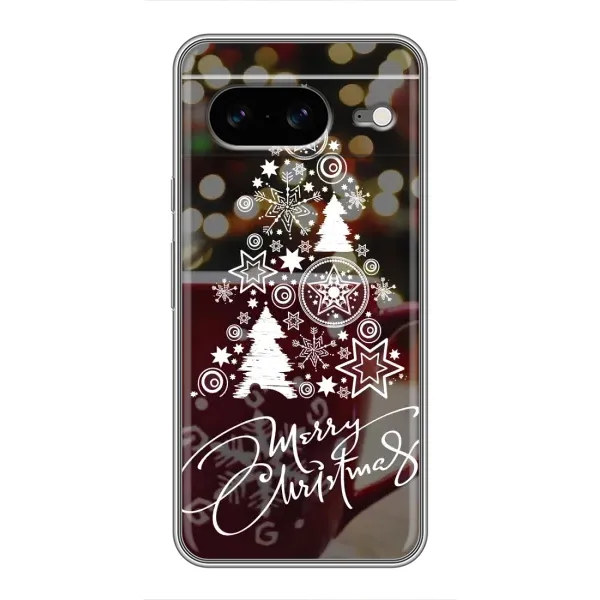 Чохол з принтом «Ялинка яскрава» для Google Pixel 8 Чохол з принтом «Ялинка яскрава» для Google Pixel 8