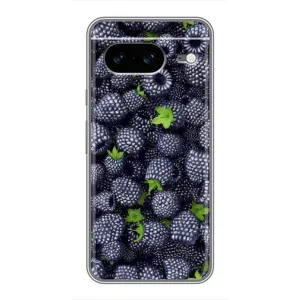 Чехлы с Фруктами для Google Pixel 8 (VPrint) (Ежевика)