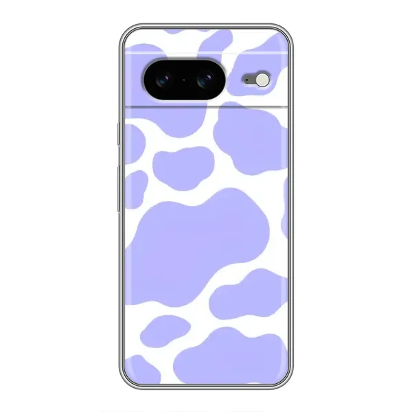 Чехол с принтом «Фиолетова Буренка» для Google Pixel 8