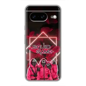 Чехол с принтом «Охранники Игра кальмара» для Google Pixel 8